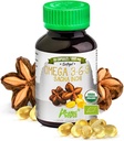 Andes Sacha Inchi Kapsule (Plukenetia volubilis) - Vir Omega 3, 6, 9 z esencialnimi maščobnimi kislinami - Brez vonja in trajnega izvora - Brain Function Supporter - 60 Softgel Pills (1000mg)