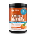 Optimum Nutrition Amino Energy Powder Plus Hidracija, z BCAA, elektroliti in kofeinom, Tangerine Wave, 30 Servisi (Packaging May Vary)