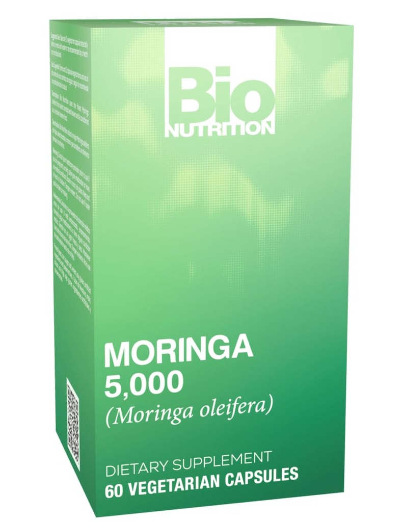 Bio Nutrition Moringa 5000mg 60 vegetarijanske kapsule 