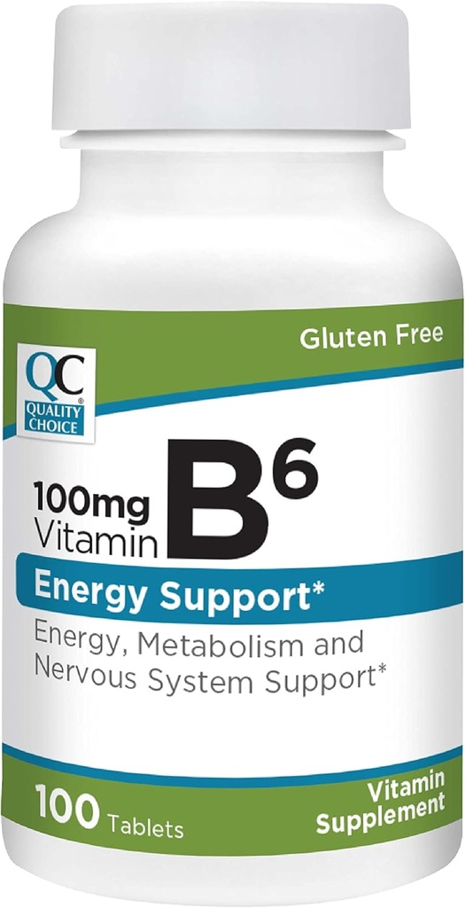 Vitamin B6 100mg, 100 tablet