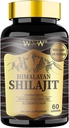 WXW Himalajski Shilajit Gumies, 60 Count, borovničev okus, Podpira po treningu okrevanje, Imunski sistem, Prebava, um in spomin, zdravo srce, kognitivne sposobnosti (1 steklenica, zlato Shilajit)