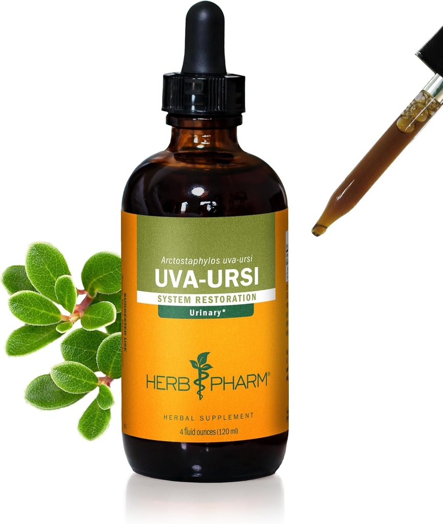 Herb Pharm Uva Ursi Tekoči ekstrakt za podporo urinskemu sistemu - 4 Ounce