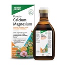Floradix Calcium Magnezij Liquid Mineral & Vitamin Formula - Podpora za kosti s kalcij, magnezij, vitamin D & cink - Vegetarian & Non-GMO - 8,5 fl oz