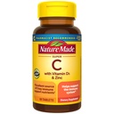 Nature Made Super C, Vitamin C in cink z vitaminom D3, prehranska dopolnila za imuno podporo, 60 tablet, 60 dnevna dobava