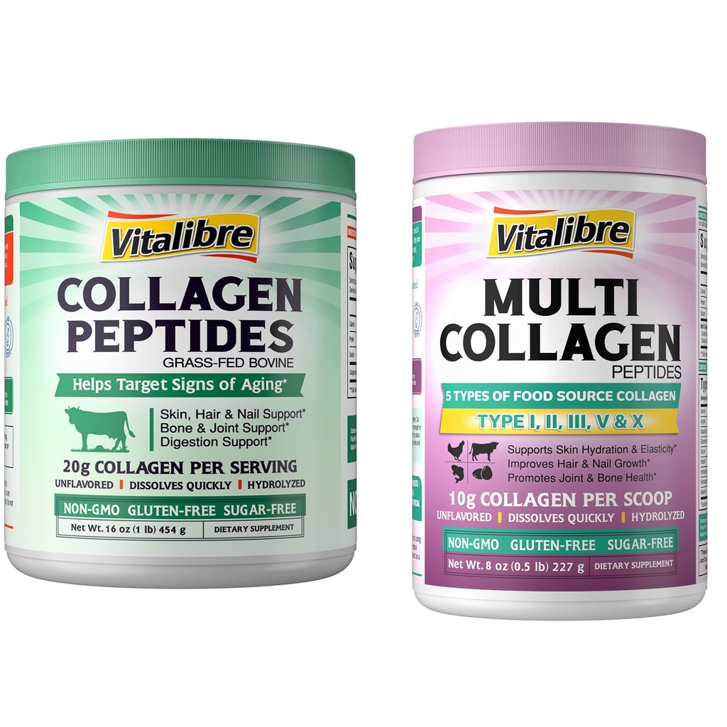 Goveji kolagen peptidi v prahu 16oz
