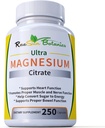 Ultra Magnezijev citrat 250ct Nastavljiv odmerek Formula Enostaven za pogoltniti!