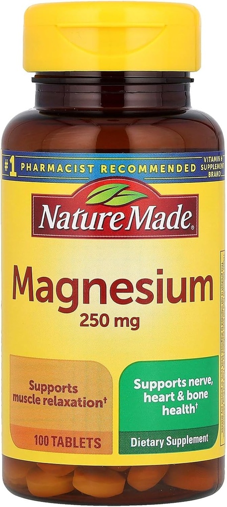 Narava made Magnezij 250mg, 100 tablet