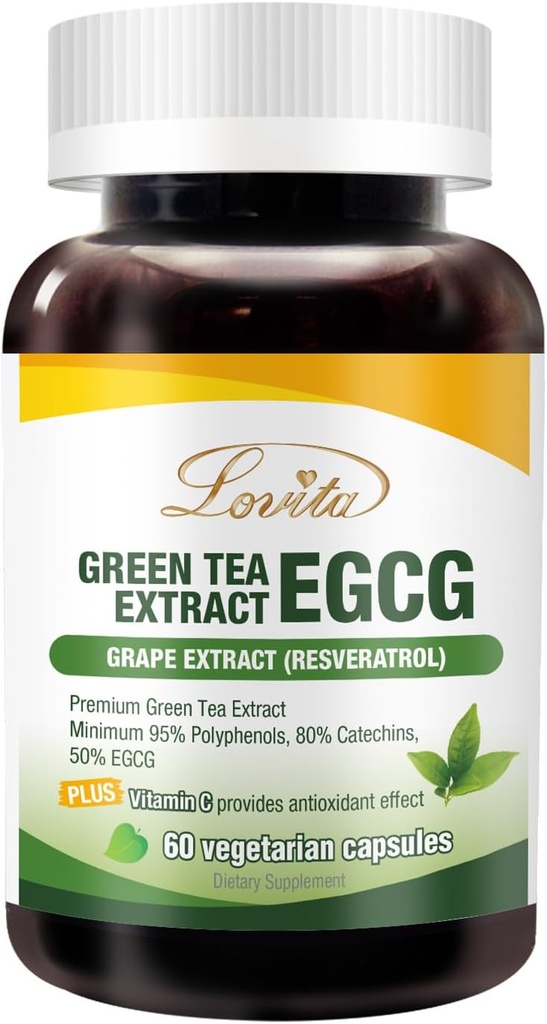 Lovita izvleček zelenega čaja 1000mg (120 štev.)