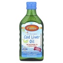 Carlson Kid's Wild Norvežan, Cod Jetrno olje + vitamini A & D3, Bubble Gum, 8.4 fl oz (250 ml)