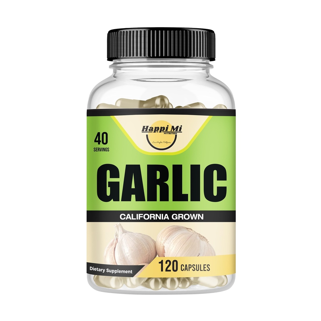 Česen Kapsule 2400mg - Made with Organic Česen Bulbs, California US Grown - Natural Immune Support dodatek 40 Day Supply