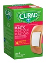 CURAD Plastični lepilni trakovi 2" x 4", Ni narejen iz naravnega gumijastega lateksa, paket 600