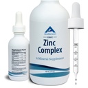 Anderson Ionic Cinkov kompleks, tekoče kapljice za imuno podporo, 15 mg cinkovega sulfata na serviranje, Uravnotežena sled Mineralna prehrana dodatek za ženske, Moški, 60 Serving, 2oz steklenica