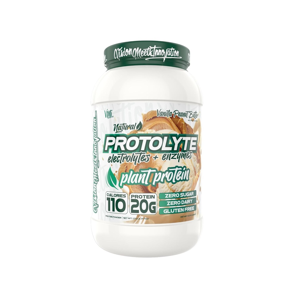 Protolit Natural Plant Protein by VMI Sports with Electrolytes and Enzymes 