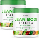 (2 pakiranji) napet tonični prašek za telo, tonik za telo, tonik za telo, prašek za leanBodyBody, leanBodyTonic, prašek za telo, prašek za lean Body Tonic Advanced Formula, lean Body Powder All Natural, 60 odmerkov za 2 meseca