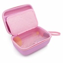 CASEMATIX Pink Travel Case Bag Združljiv z Astma Inhaler, Maske, Spacer - Primer samo