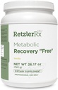 HormoneSynergy Metabolic Recovery Formula - Optimalna gastrointestinalna, jetrna in črevesna GHI podpora - Sladkor in Stevia Free Vanilla