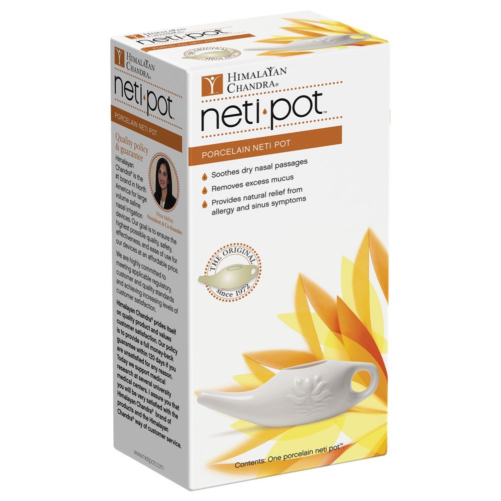 Himalajska Chandra Porcelain Neti Pot