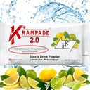 Krampade Kalijev magnezijev dodatek Elektroliti v prahu - 50 mg Mag + 2000 mg K, >2X Več kot kokosova voda 