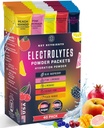 KLJUČNI HRANILCI 40 Pack Multivitaminski hidracijski paketi - 5 Okusnih arom - Elektroliti v prahu Pakiranje brez sladkorja - brez kalorij, brez glutena, Keto - 40 Serving - Izdelano v ZDA