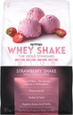 Syntrax Nutrition Whey Shake, hladno filtrirani in nedenaturirani sirotkini proteini v prahu mešanica, Jagodni Shake, 5 lbs