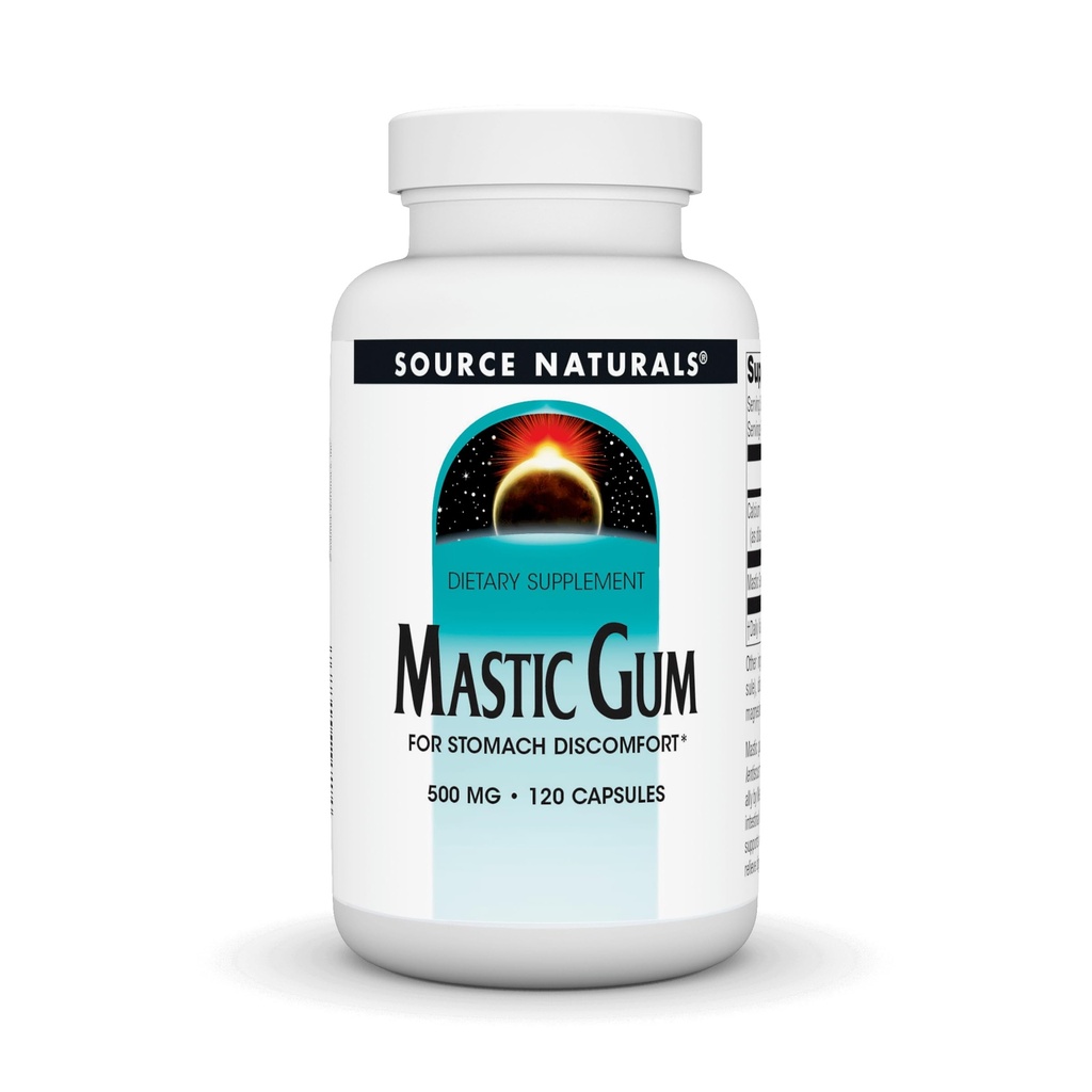 Vir Naravne mastične gume za želodčno nelagodje* 500 mg - 120 tablet