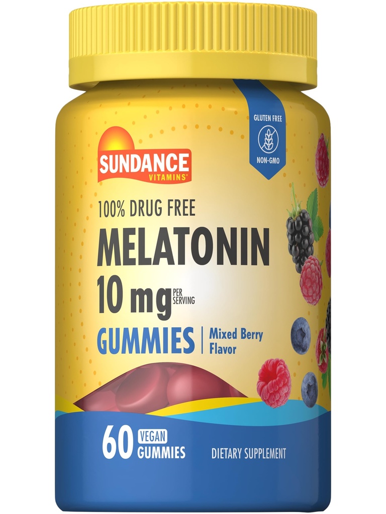 Sundance Melatonin 10mg Gumiji za odrasle 