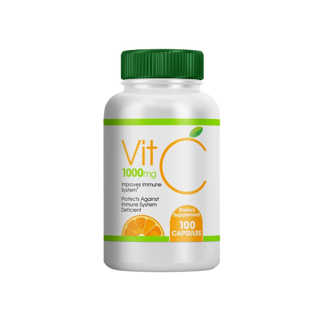 Generični vitamin C 1000 mg, 100 kapsul, prehranska dopolnila kapsule
