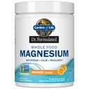 Vrt življenja Dr. Oblikovana celotna hrana Magnezij 419,5g Powder - Oranžna, kelirana, Non-GMO, Vegan, Košir, Gluten & Sladkor Brez dodatka s probiotiki - Najboljši za anti-stress, miren & Rednost
