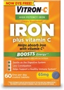 Železo za visoke jakosti Vitron-C z vitaminom C, pakiranje po 3 (180 skupaj)