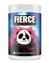 Podzemni bio laboratoriji Panda Supps Fierce: naravni predworkout z nič umetnimi sestavinami in 300mg naravno pridobljene kofein za čisto energijo in fokus (30 strežbi)