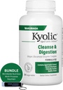Worldwide Nutrition Bundle: Kyolic Aged Česen Extract 200 Veggie Tablets Formula 102 Cleanse & Digestion - Obogatena z česen Ginger dodatek - 200 Counts z multi-Purpose Key Chain