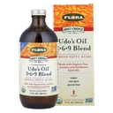 Olje Flore Udo 3-6-9 Mešanica - Vegan Omega-3 & Omega-6 Oil - Vsebuje organsko kokosovo olje, laneno olje & več - Hranite ohlajeno - 17 fl. oz.