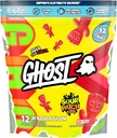 GHOST Hydration Packets, Sour Patch otroci Redberry, 12 palice, Elektrolit v prahu - pijača Mix dodatek z magnezijem, kalij, kalcij, vitamin C - Vegan, brez soje, sladkor & Gluten