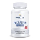Nordic Naturals Zero Sugar Melatonin Gumies, Raspberry - 120 Gumies - 1,5 mg Melatonin - Great Okus - Pomirjujoče spanje, antioksidant podpora - Non-GMO, Vegan - 120 Sluge