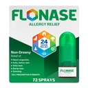 Flonase Alergija Relief Nasal Spray, 24 ur nezadrževalna alergija Medicina, Metered Nasal Spray - 72 Spray - Padec in sezonska alergija Relief