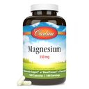 Carlson - Magnezij, 350 mg, kardiovaskularna podpora, delovanje mišic in zdravje živcev, 180 kapsul