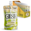GUSH Predpijanje korejski pijavke - (12 Pack) Pear Hydration Pouch z encimsko aktivacijo - preprečevanje pitje poudarki - vse naravne, Gluten-free