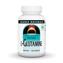 Vir Naturals L-glutamin, prosta oblika aminokisline, ki podpira metabolično energijo*, 500mg - 100 tablet