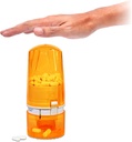 Dispenser tablete - Imetnik zdravila za odrasle in starejše - Lock Feature - Artritis prijazno - Ena Push, ena tableta - Naporen & Higienic - 75 okrogle tablete
