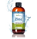 Tekoči cink dodatek z Nutrinoche: organske tekoče kapljice - ionski cink in pikolinat Alternative - 99,99% ultra čisti kristalin nano delci - za odrasle in otroke - (8 oz)