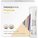 Daejang Sarang (Premium, 30 palic) - Psylium Husk Dietary Fiber Dodatek za prebavno zdravje & zaprtje Relief. Naravne sestavine, nežna Formula 4,960mg.