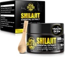 Shilajit Pure Himalaaan Organic Shilajit Resin - Gold stopnje 100% Shilajit z 85+ Trace minerali & Fulvic kislina za fokus & energijo, Immuniteta, 50 Grams