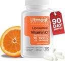 Liposomski vitamin C - 1000MG VIT C & 100MG Super Bioflavonoid kompleks za izboljšano wellness 