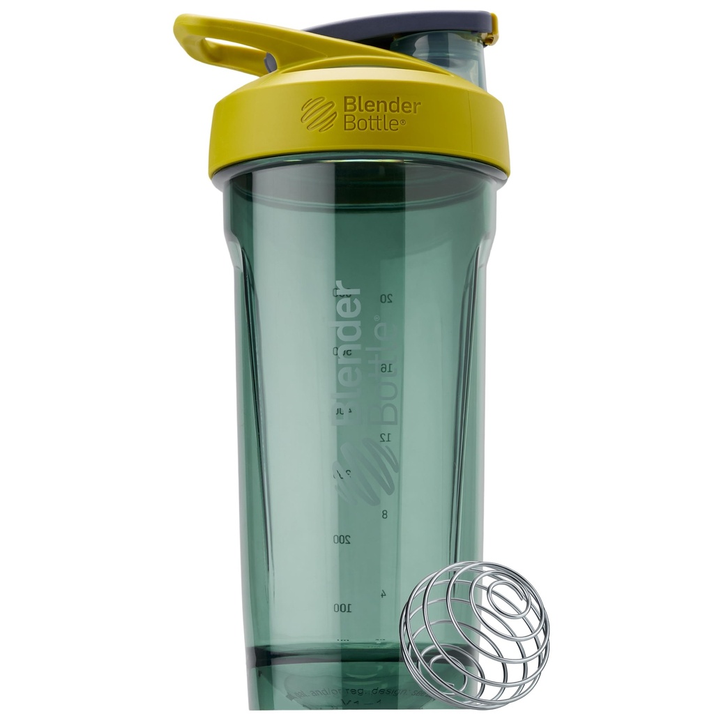 BlenderBottle Sport Shaker Steklenica z žico Whisk, 28-ounce, rumeno – Beljakovinske Shake in Hidracija za športnike in fitnes navdušenci, enostavno mešanje, Trajno & Lahka, Zaklenjeno Lid