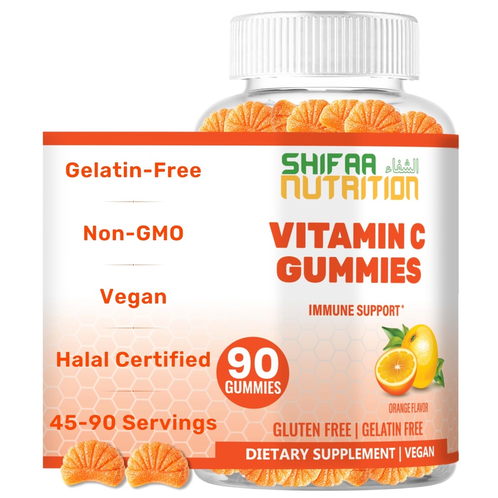 SHIFAA NUTRITION Vegan Vitamin C Gumies 