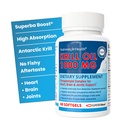 Rawleigh Premium Red Krill Oil: 60 Ne-GMO Softgels, 1000mg Euphasia Superba Oil na dan, Bogata s holinom, fosfolipidi, astaksantin, EPA & DHA Omega-3 Maščobne kisline, za srce, sklepi, zdravje možganov