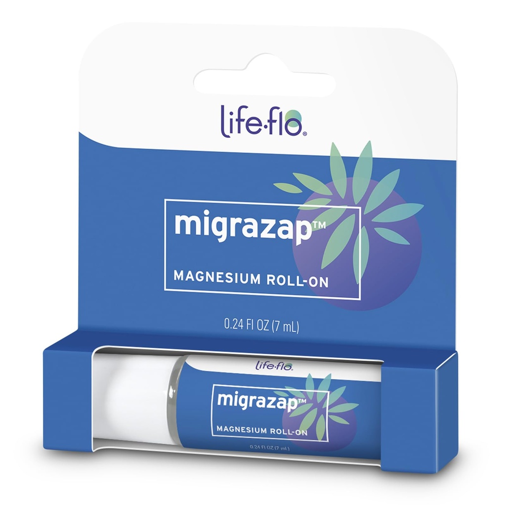 Life-flo Migrazap(tm) Magnezijev roll On, 0.24 Fluid Ounce