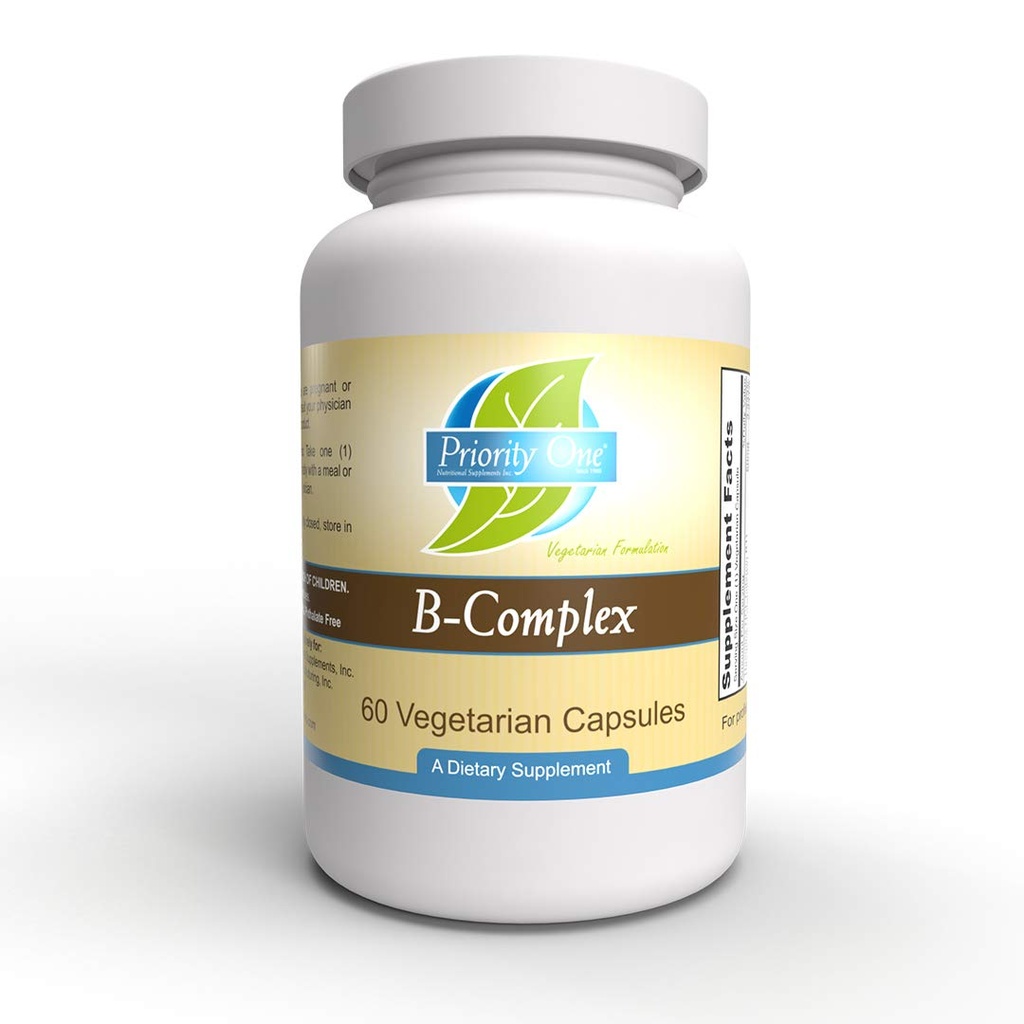 Prednostna ena Vitamini B Complex 60 Vegetarijanske kapsule
