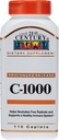 21. stoletje C- 1000 podaljšana release Vitamin dodatek, 110 tablete