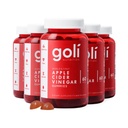 Goli Apple Cider Vinegar Gummy Vitamini - 300 Število - Vitamin B12, Želatina-free, Gluten-free, Vegan & Ne-GMO